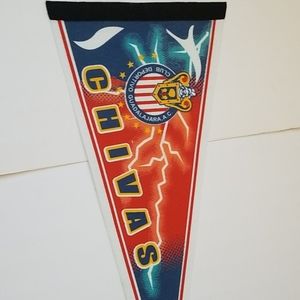 5 Por $10 Penant bandera chivas